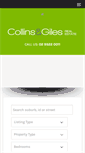 Mobile Screenshot of collinsandgiles.com.au