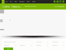 Tablet Screenshot of collinsandgiles.com.au